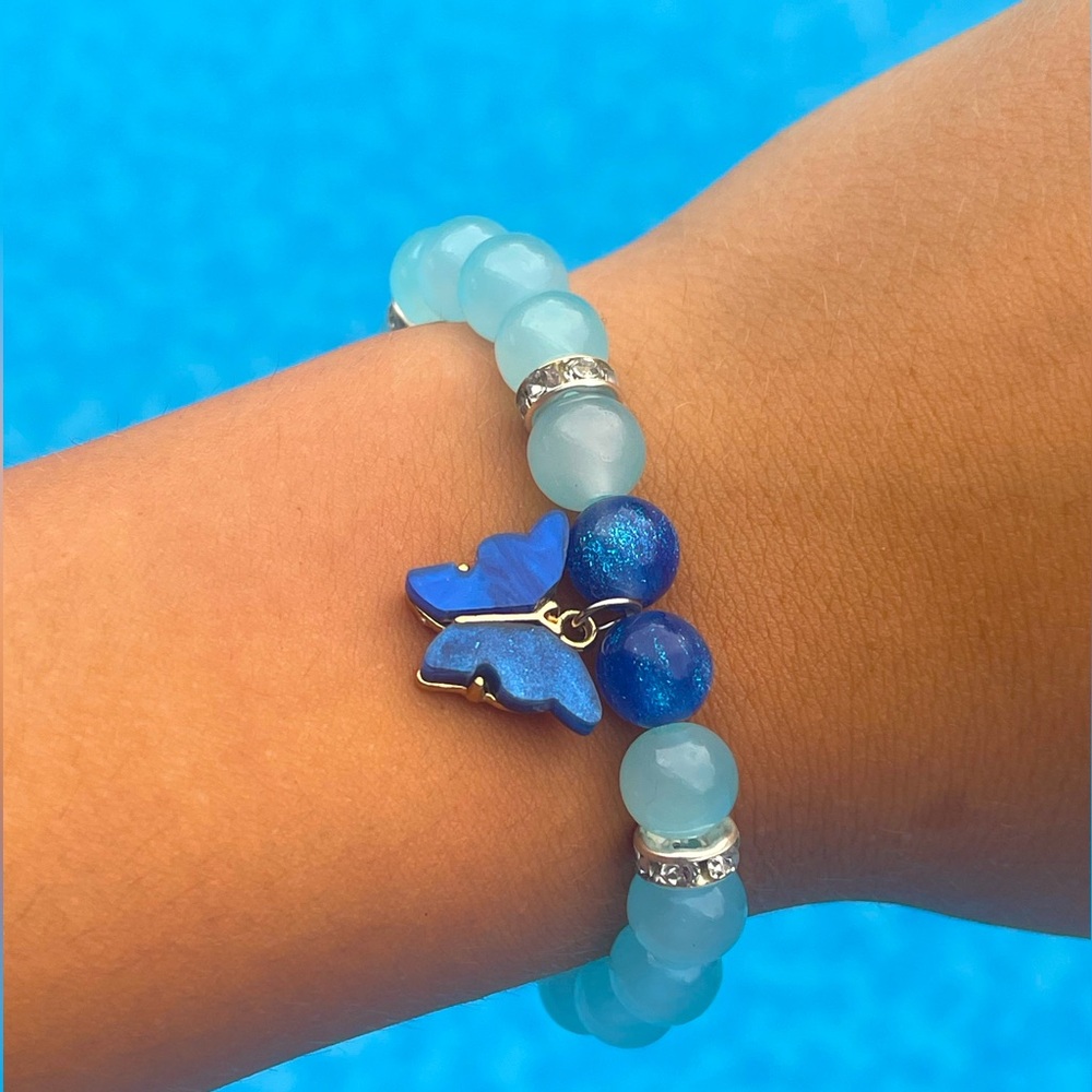 Blue Butterfly bracelet🦋